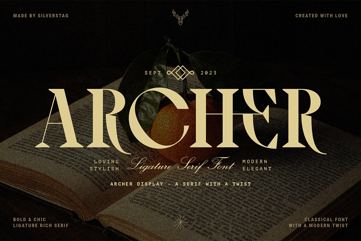 Archer Display Font