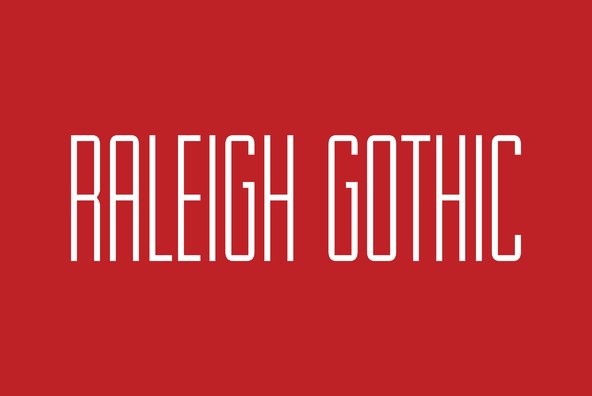 Raleigh Gothic Raleigh Gothic