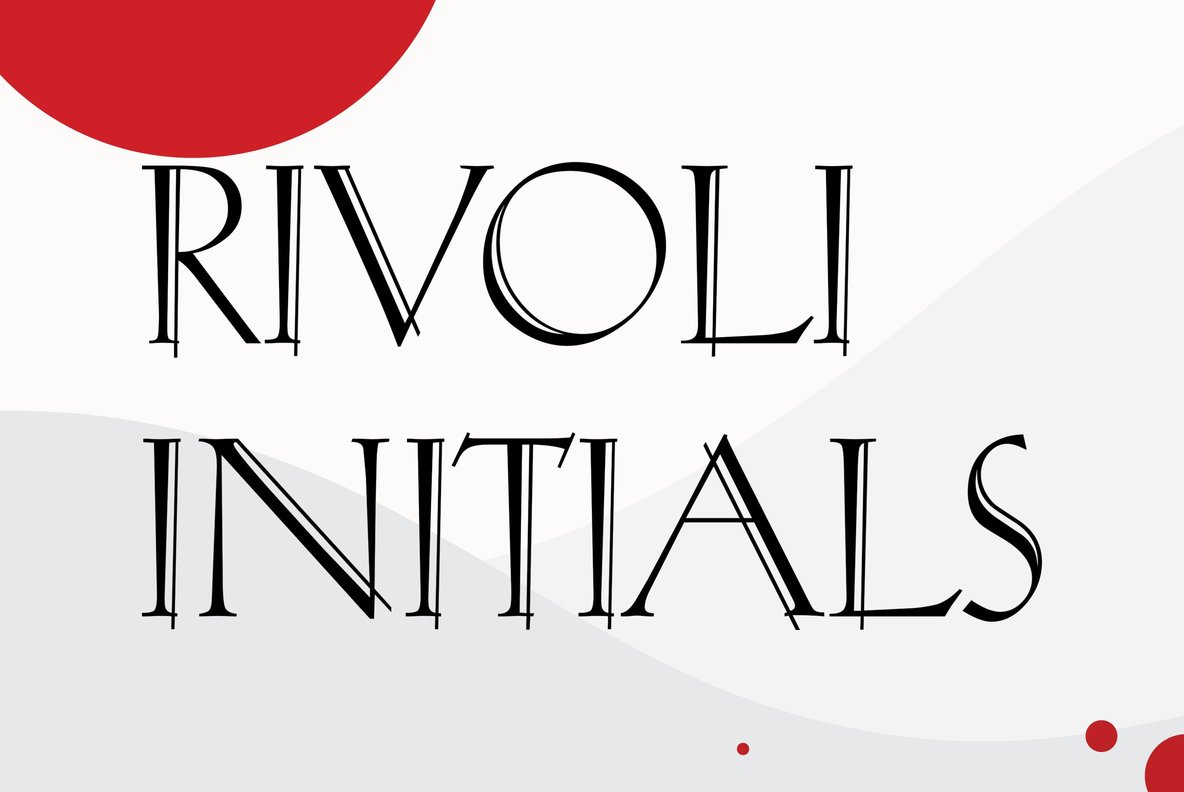 Rivoli Initials Rivoli Initials