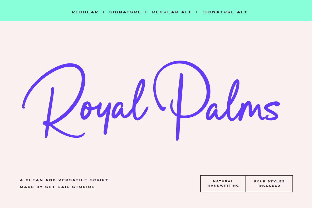 Royal Palms Font