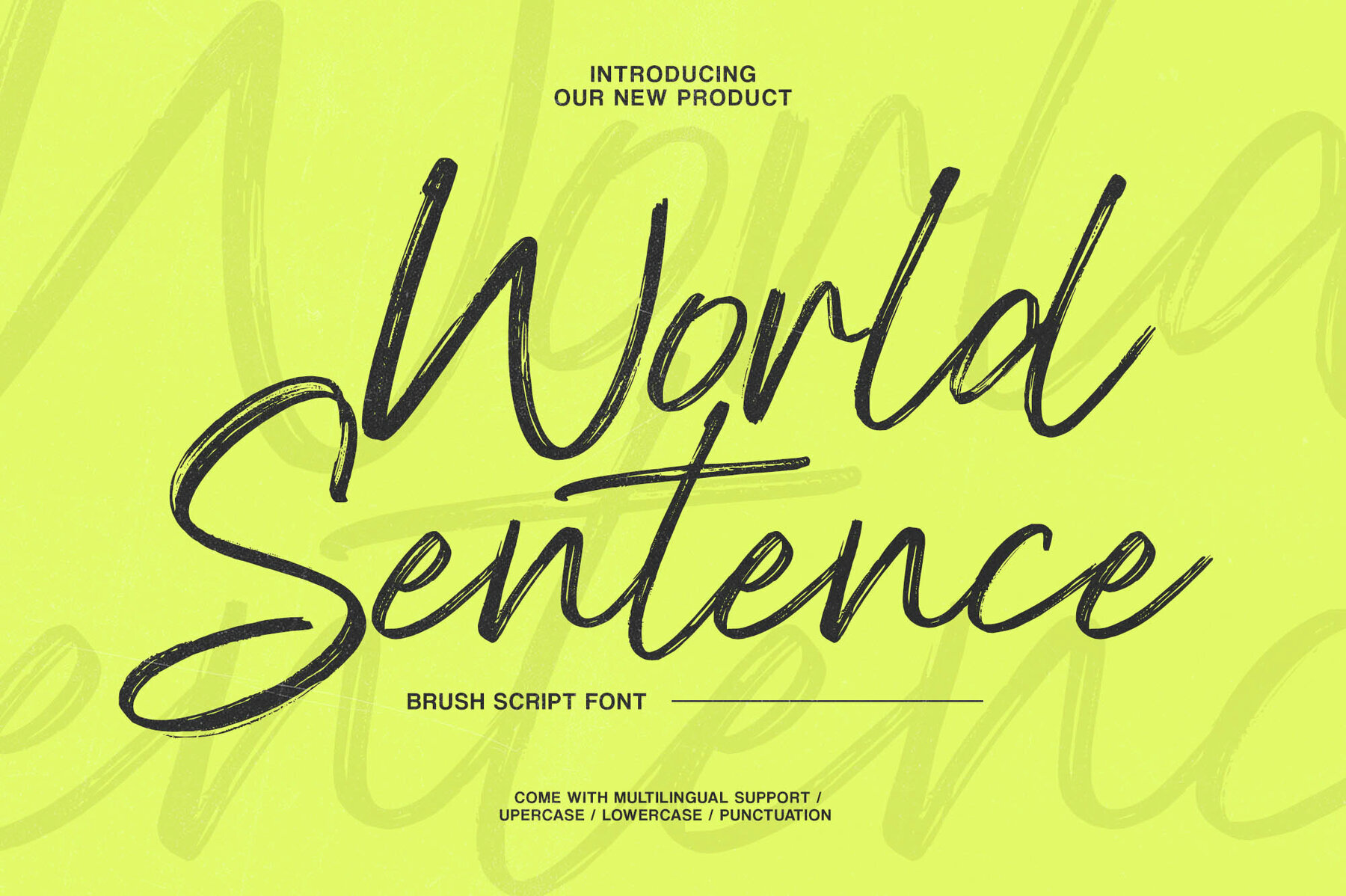 World Sentence 1