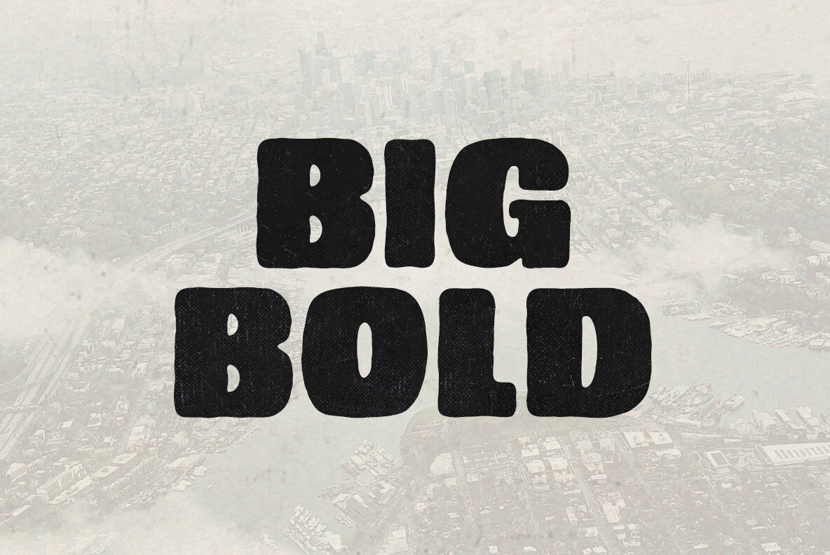Big Bold Font
