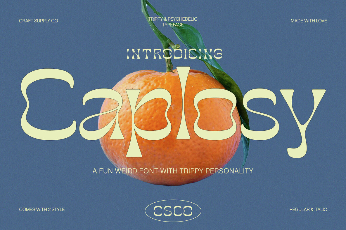 Caplosy Font