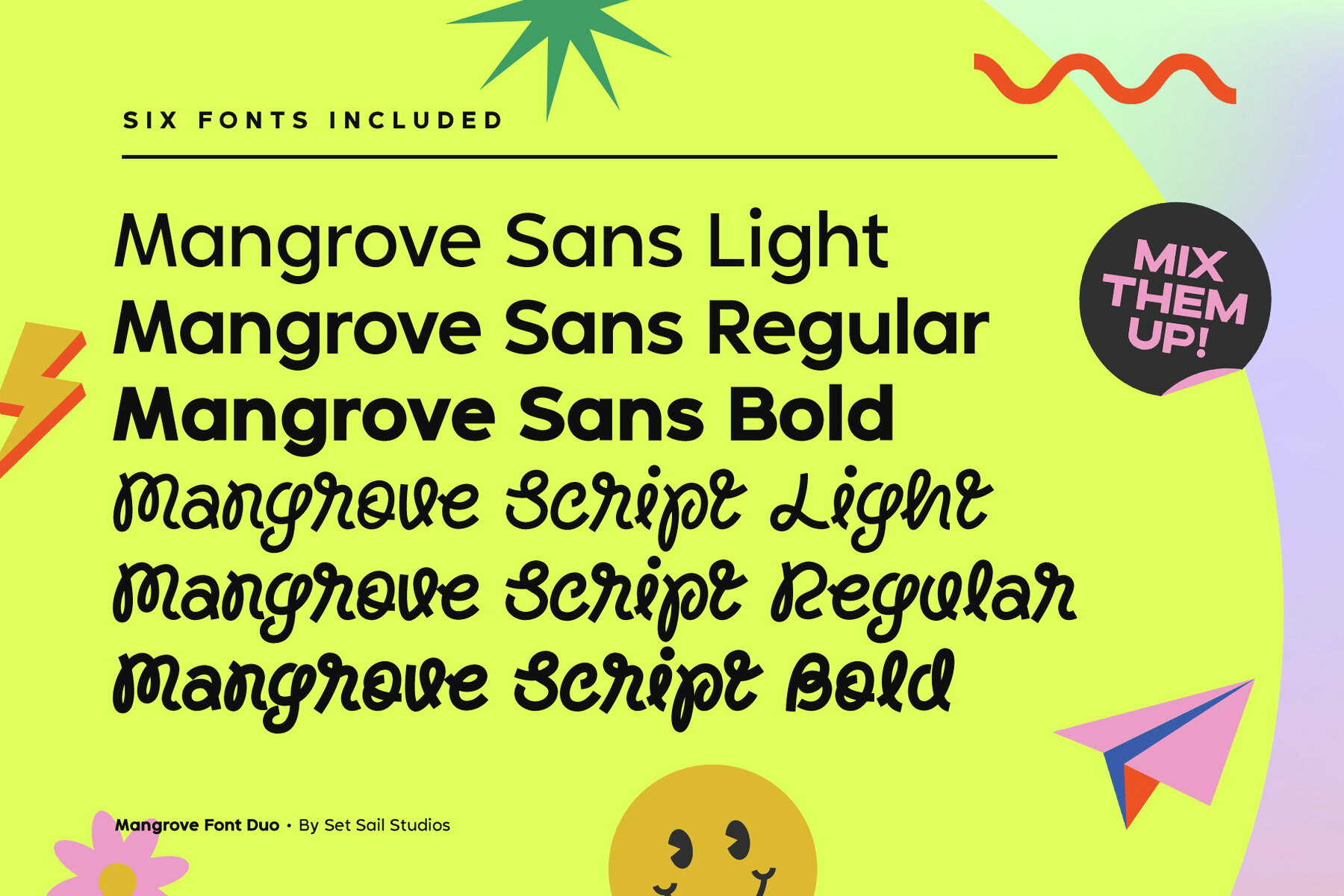 Mangrove Font Duo 7