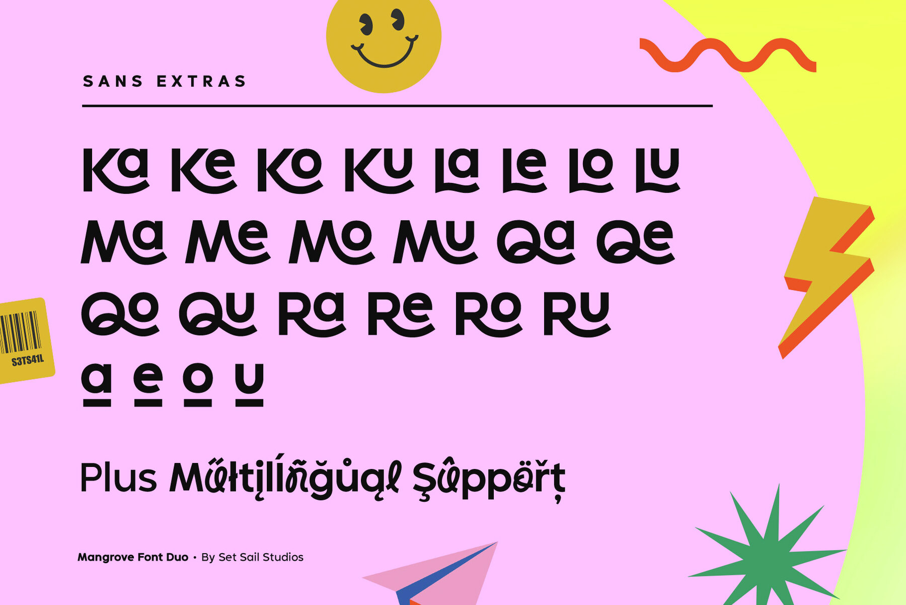 Mangrove Font Duo 8