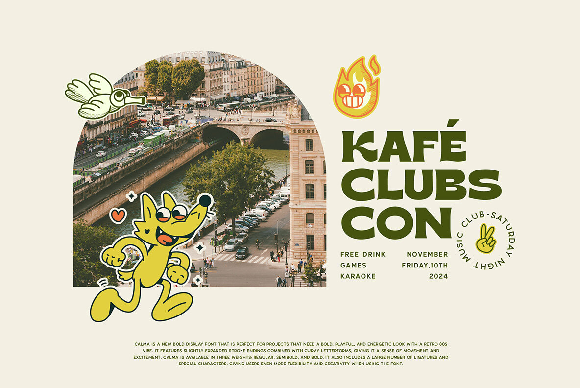Calma Font 9