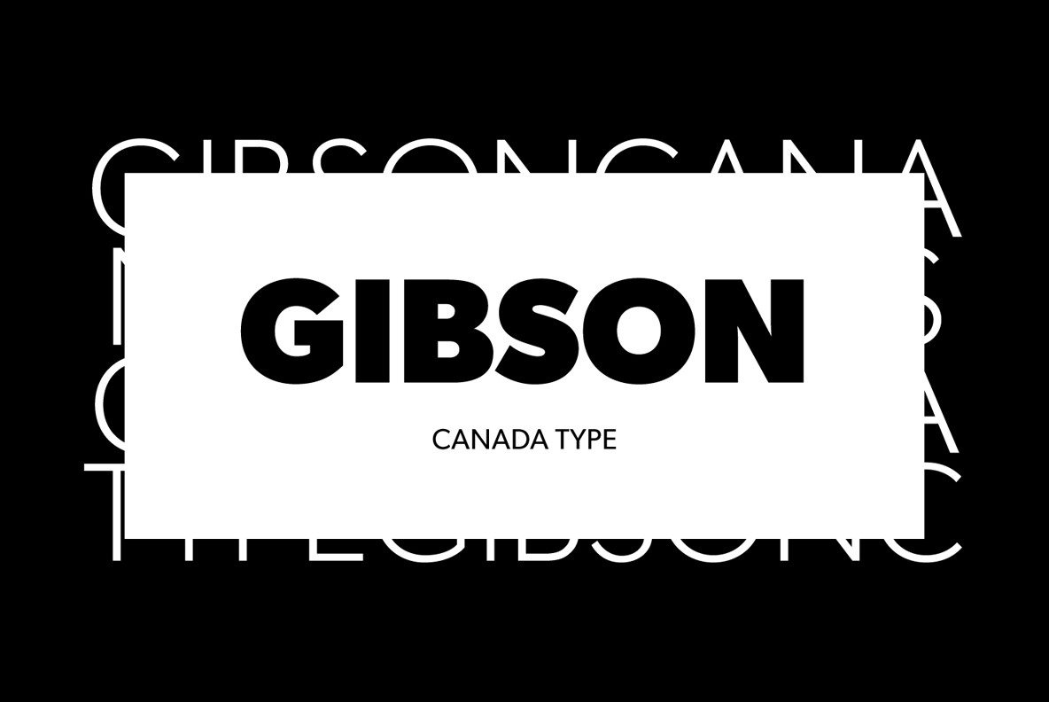 gibson font family