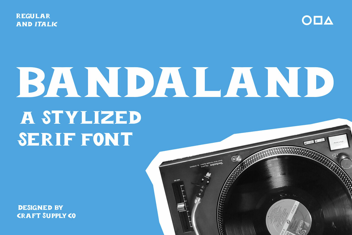 Bandaland Font