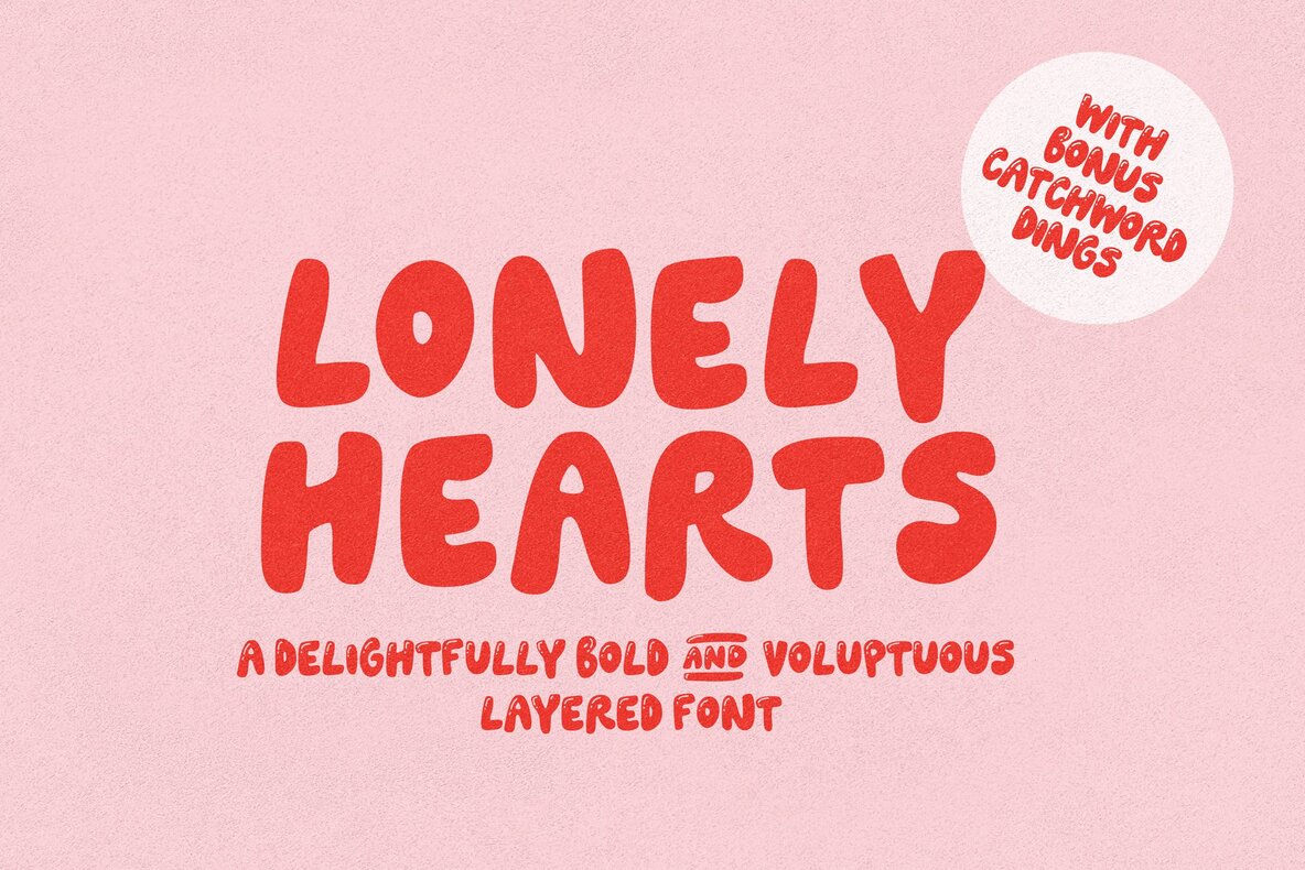 Lonely Hearts Font