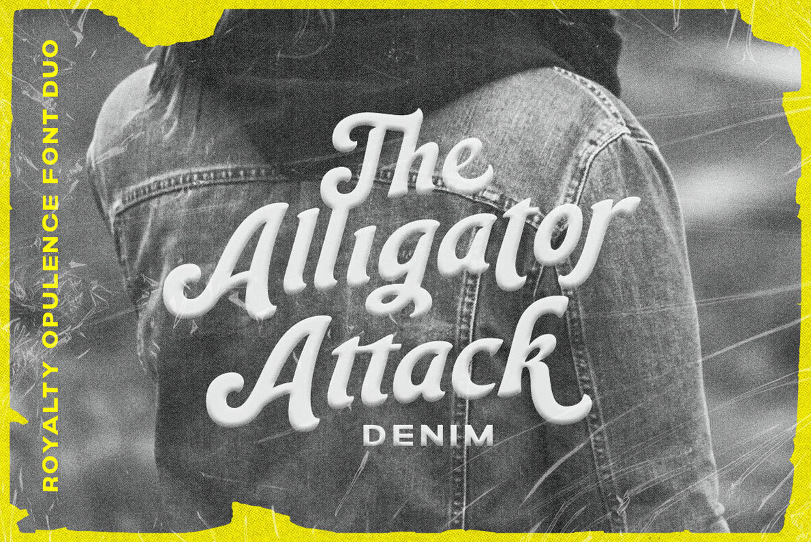 Royalti Opulance Catchy Font Duo 5