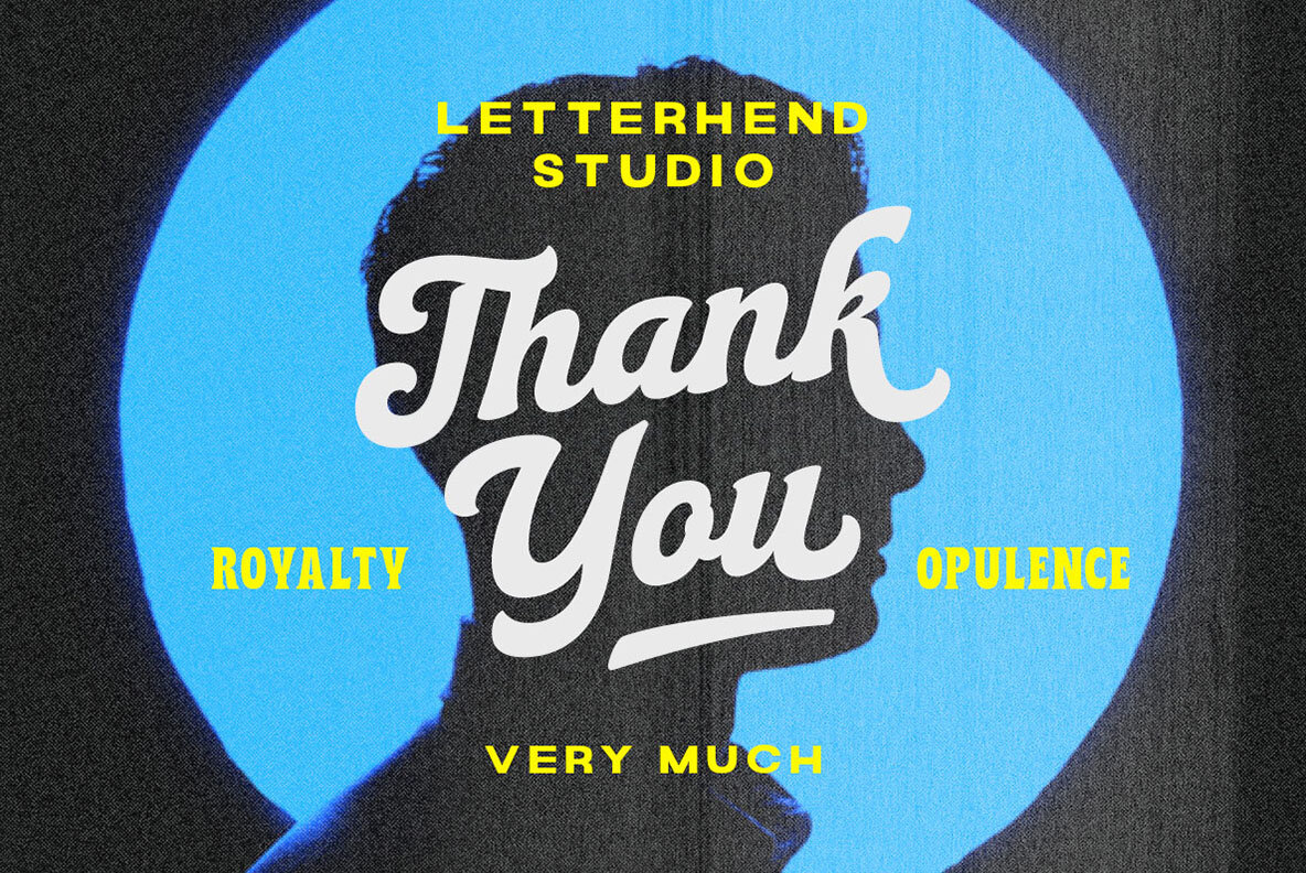 Royalti Opulance Catchy Font Duo 9