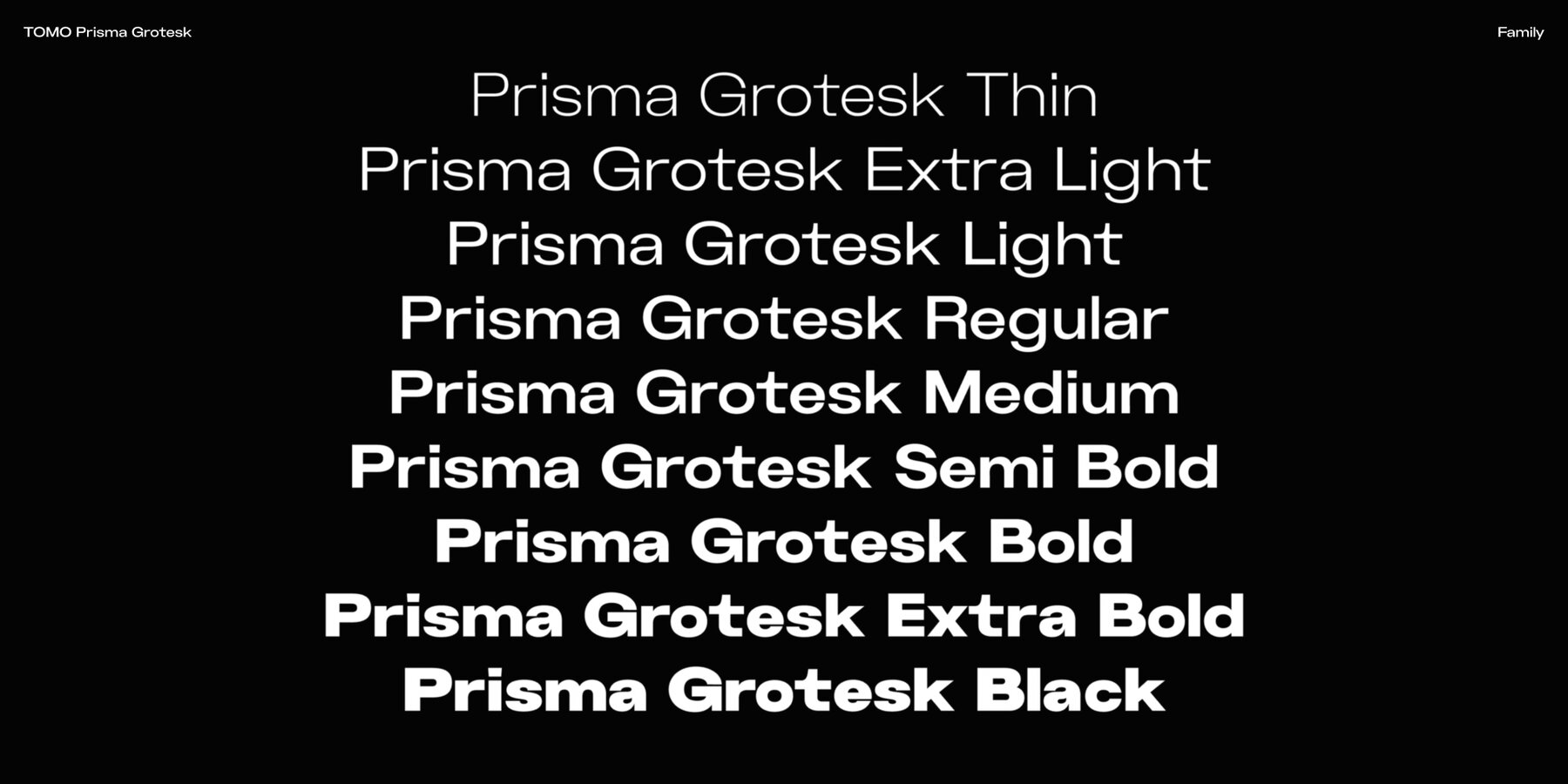 Prisma Grotesk 5