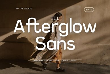 Afterglow Sans