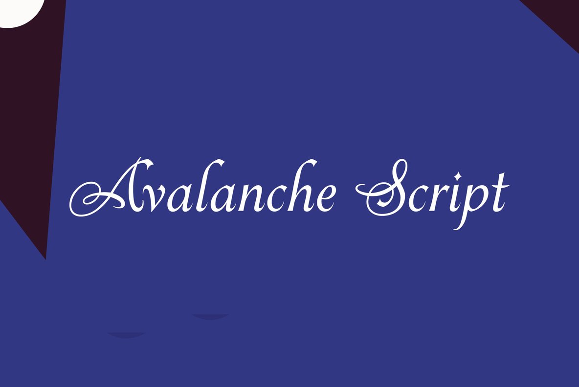 Avalanche Script Font