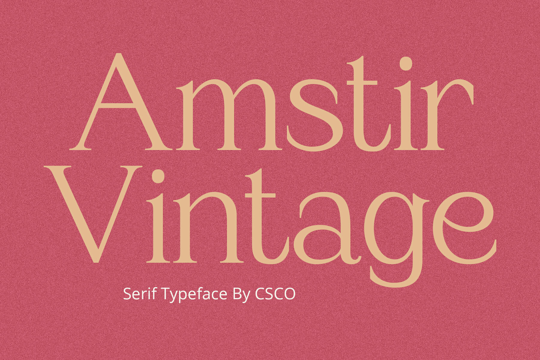 Amstir Vintage 1
