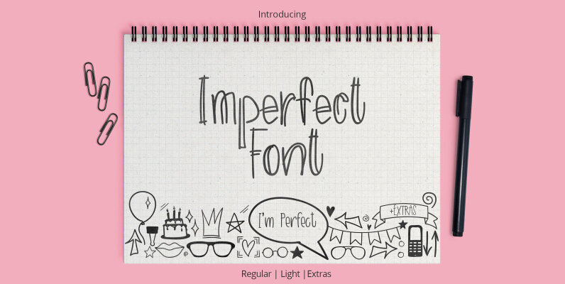 Imperfect font