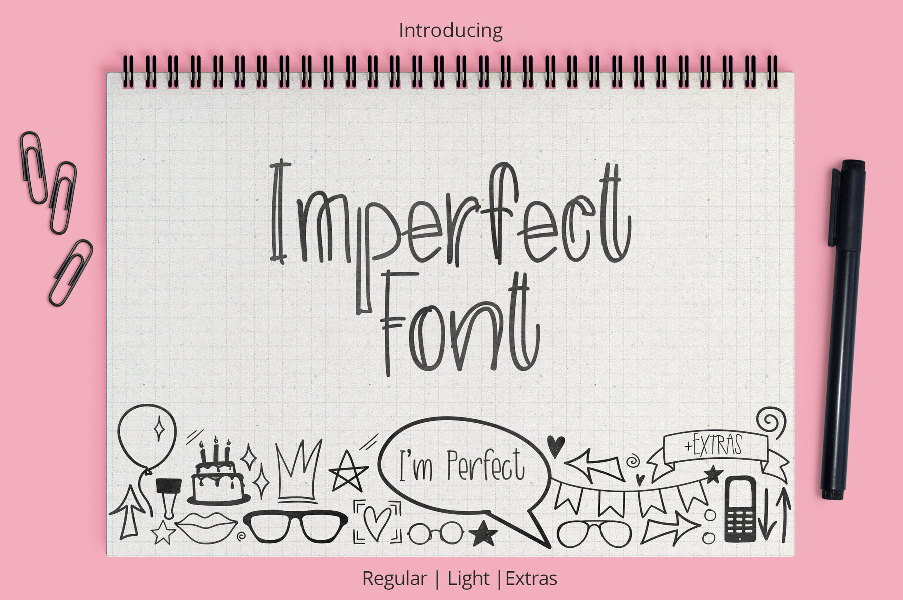 Imperfect font 1