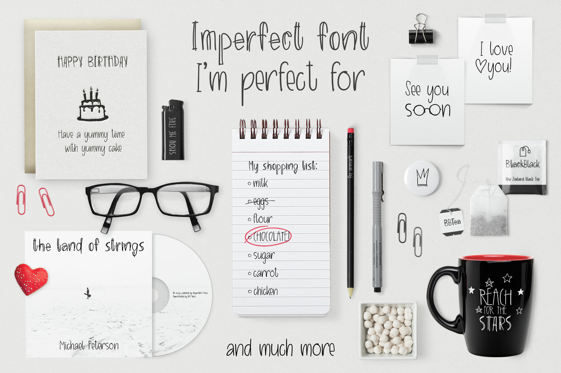 Imperfect font 4
