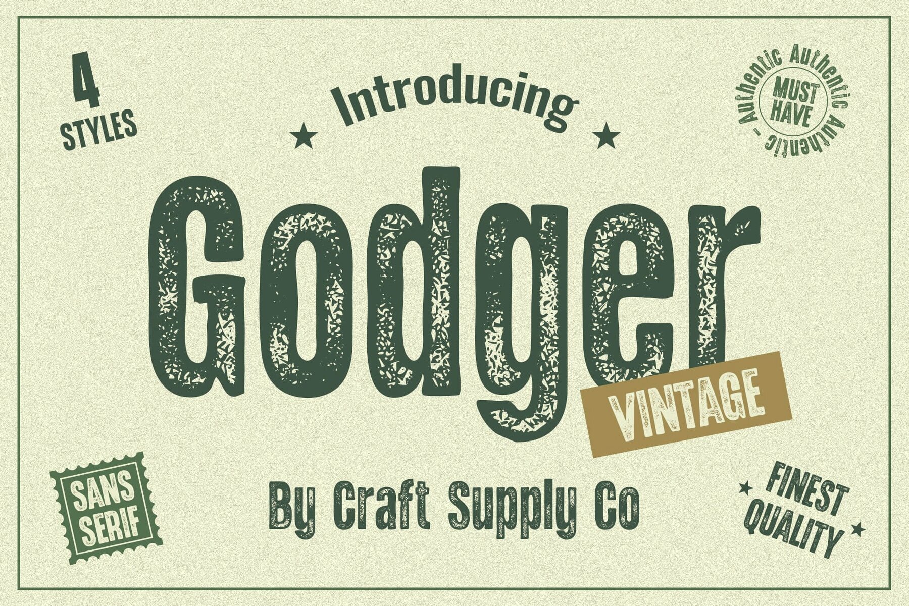 Godger Vintage 1