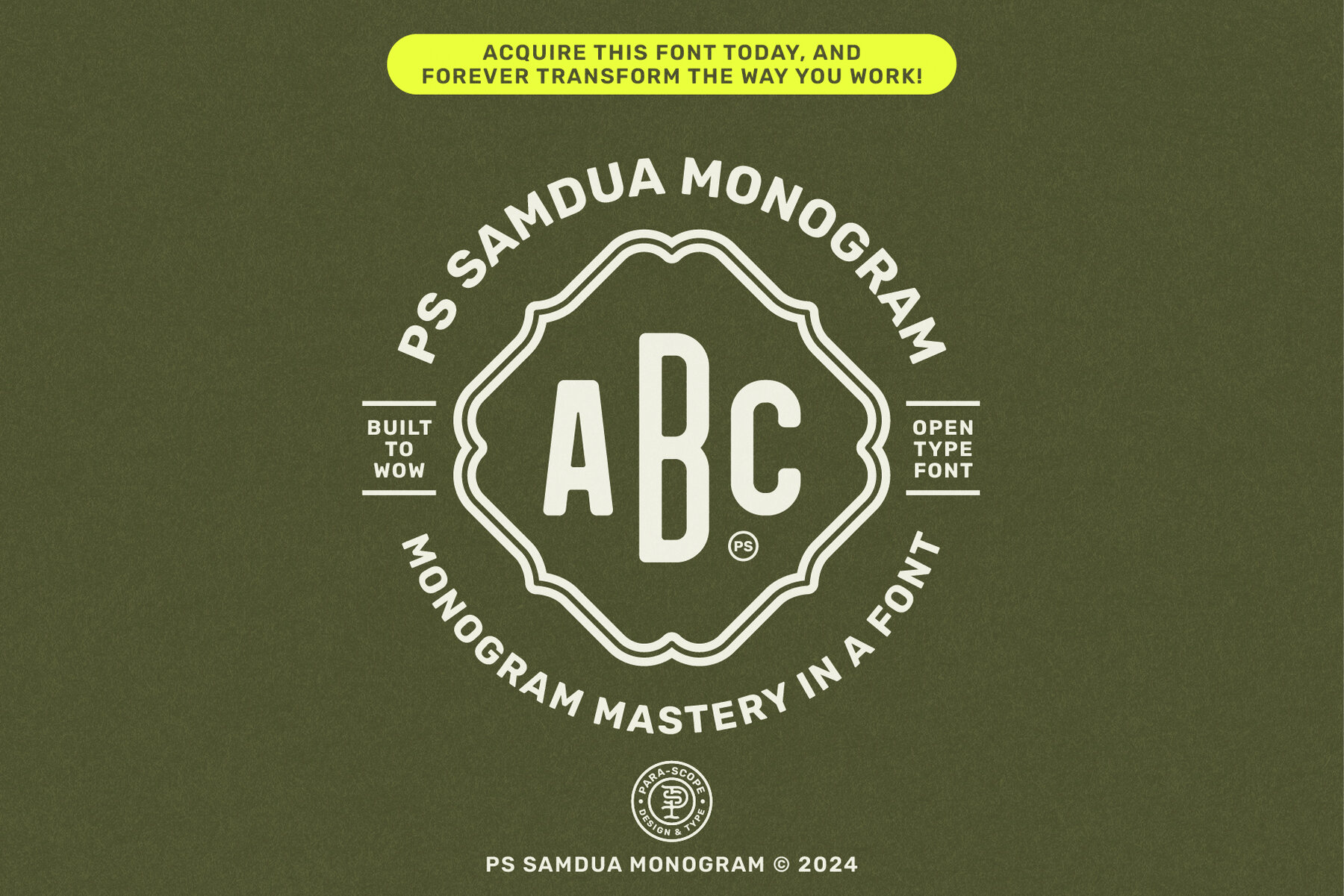 PS Samdua Monogram 8