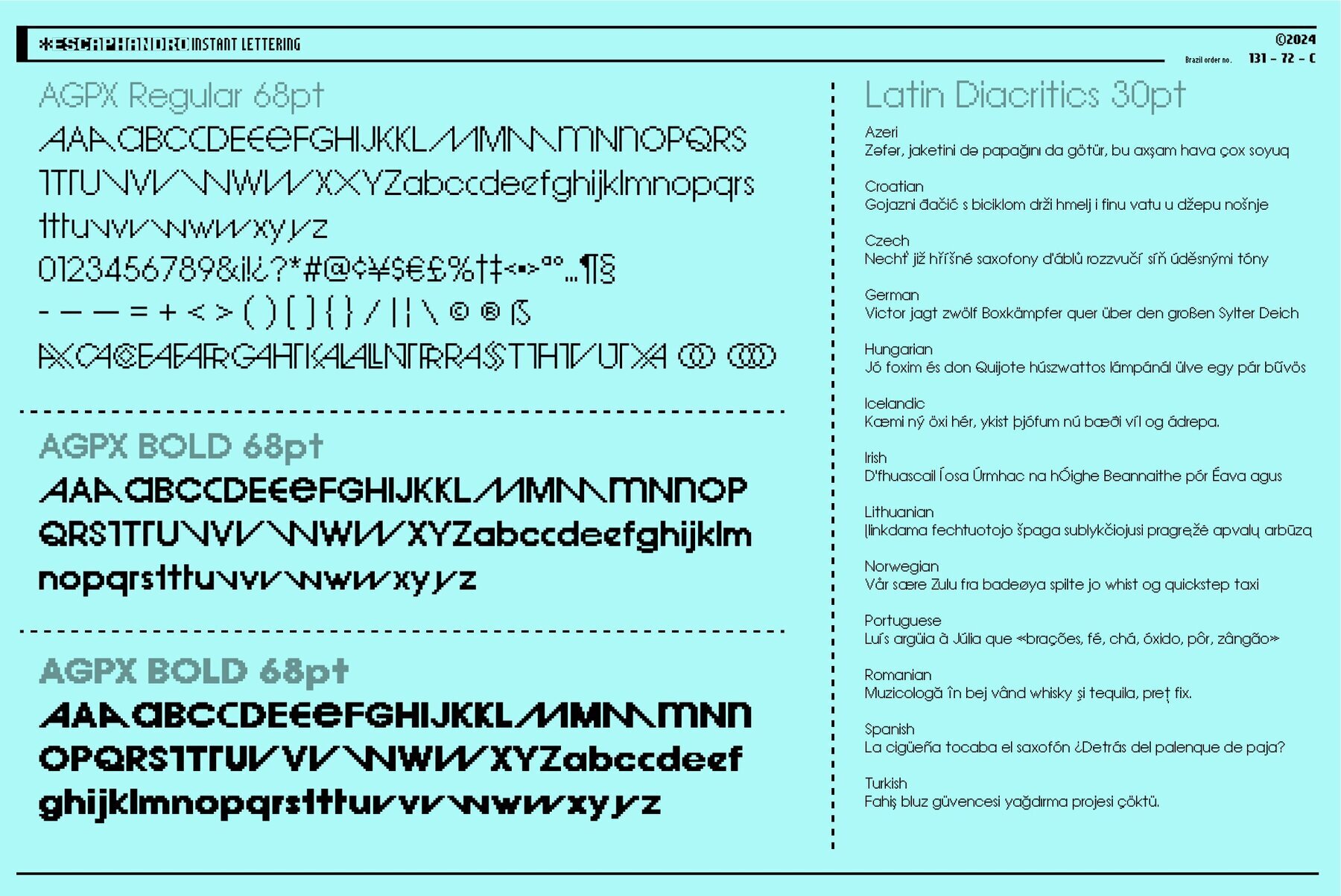 AGPX Font - YouWorkForThem