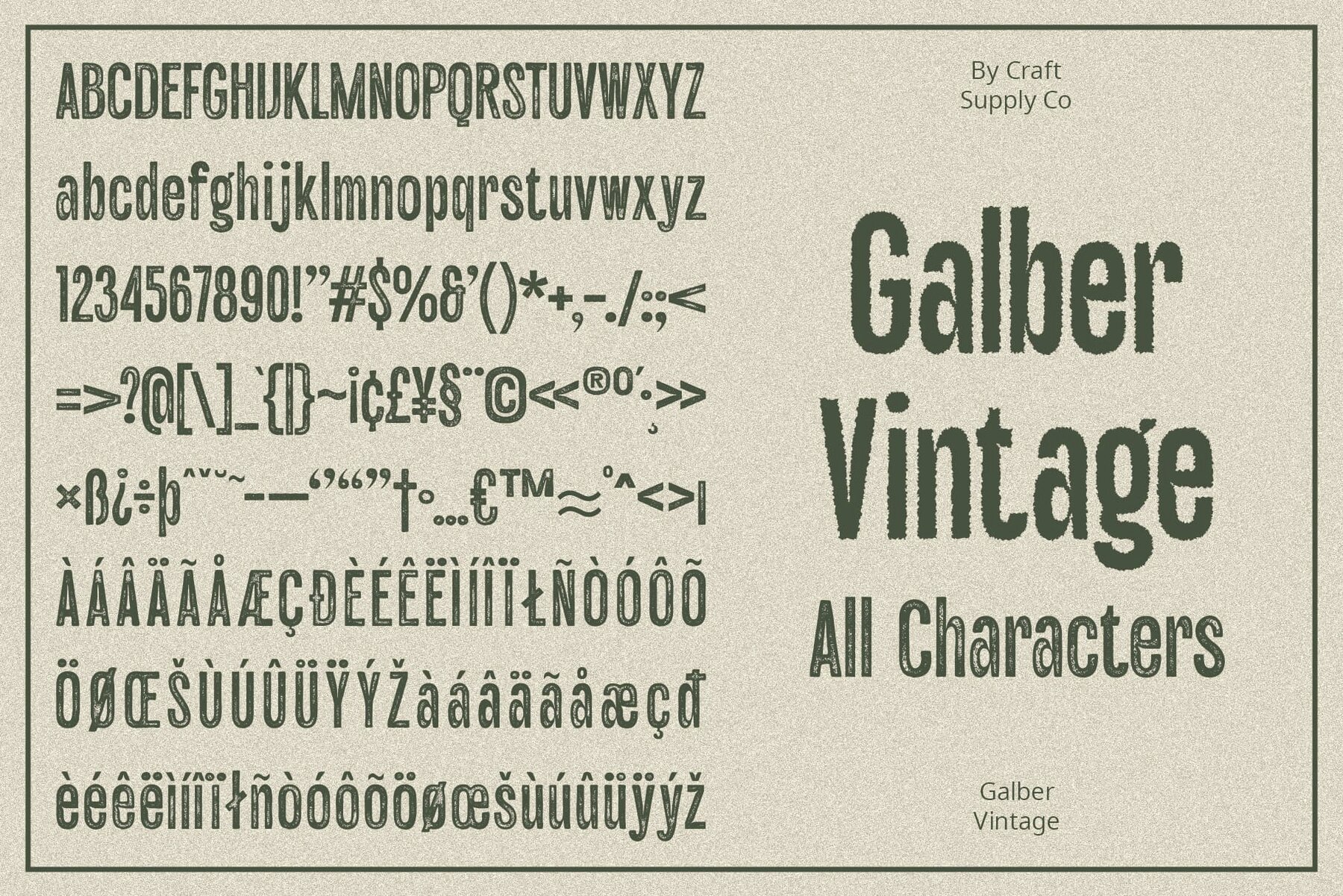 Galber Vintage 8