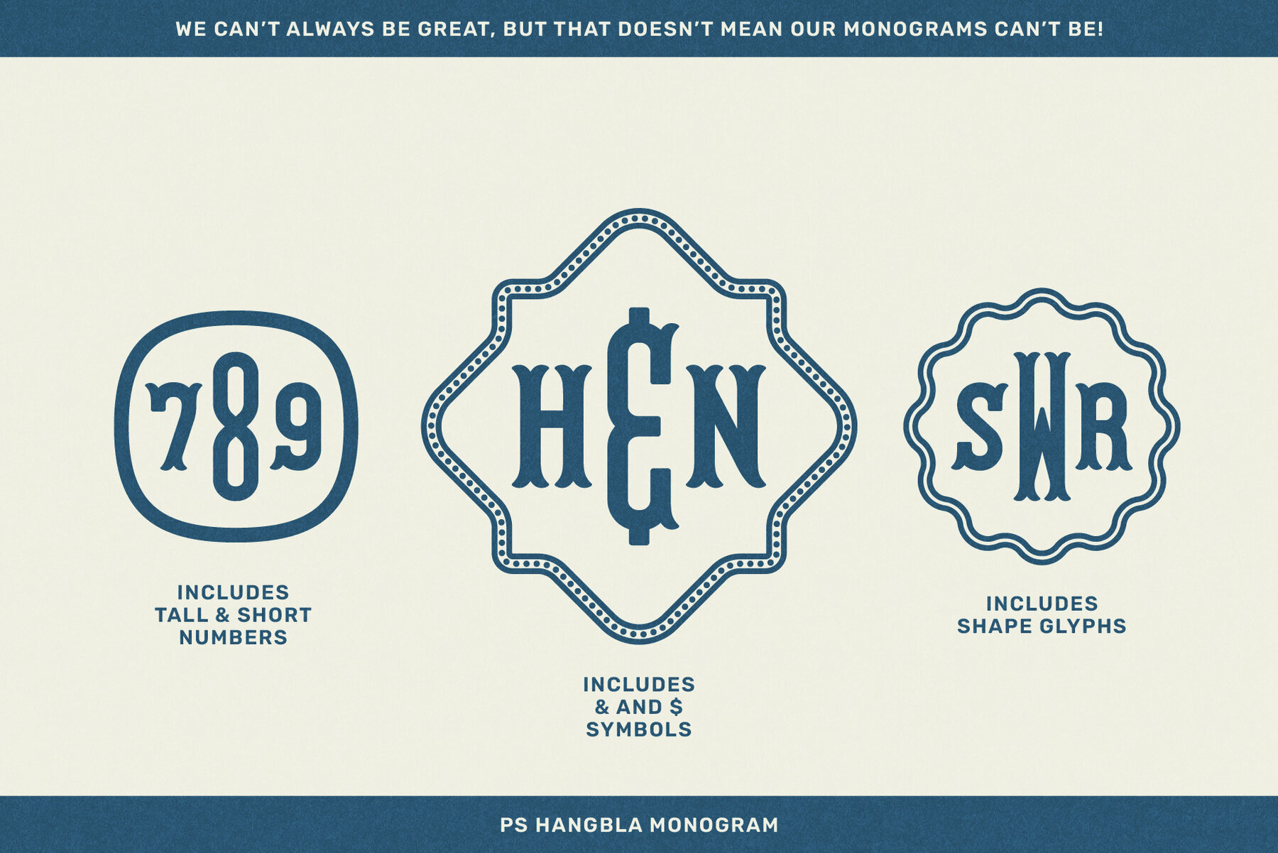 PS Hangbla Monogram 3