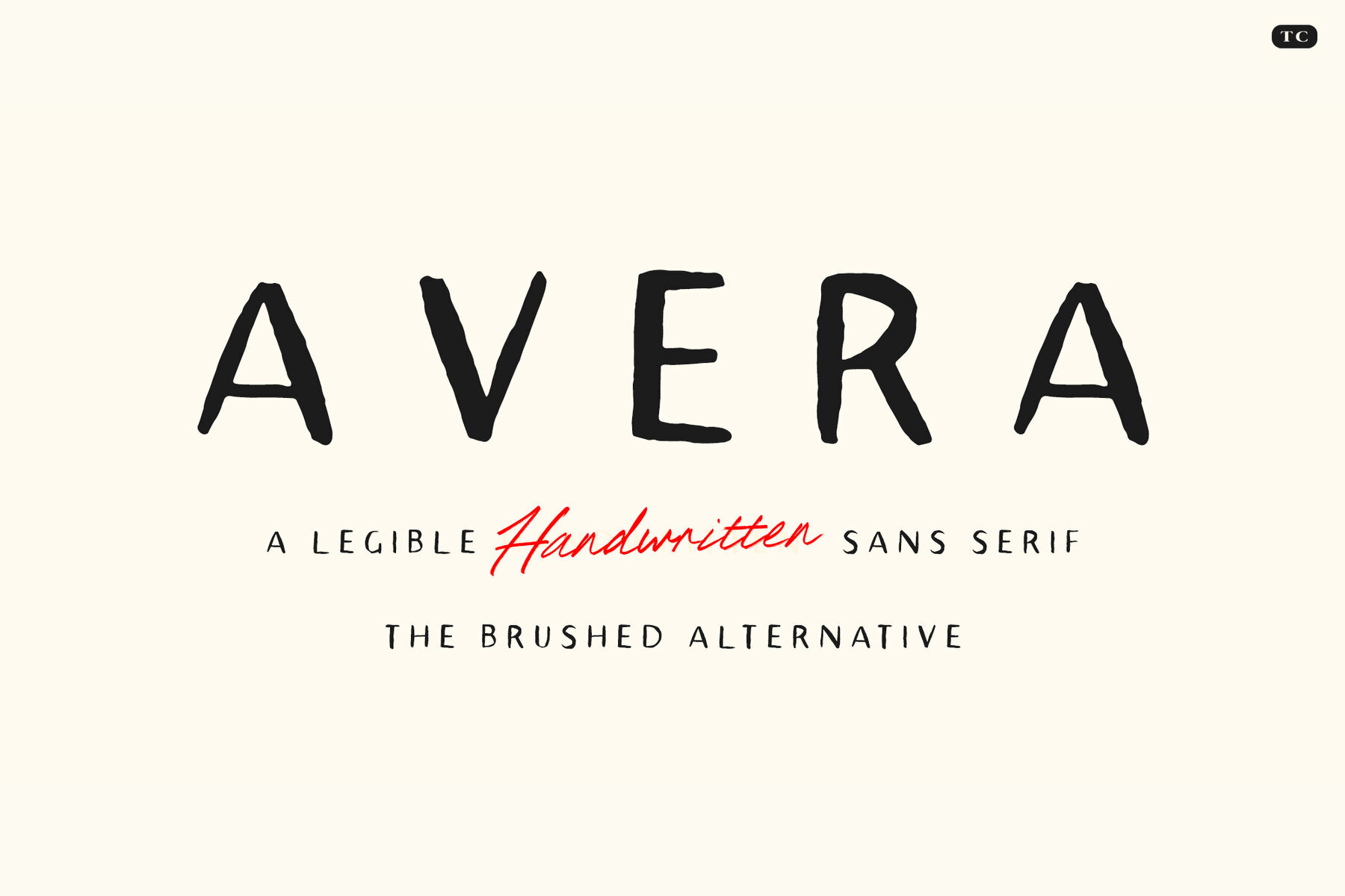 TC Avera Sans Brush 1