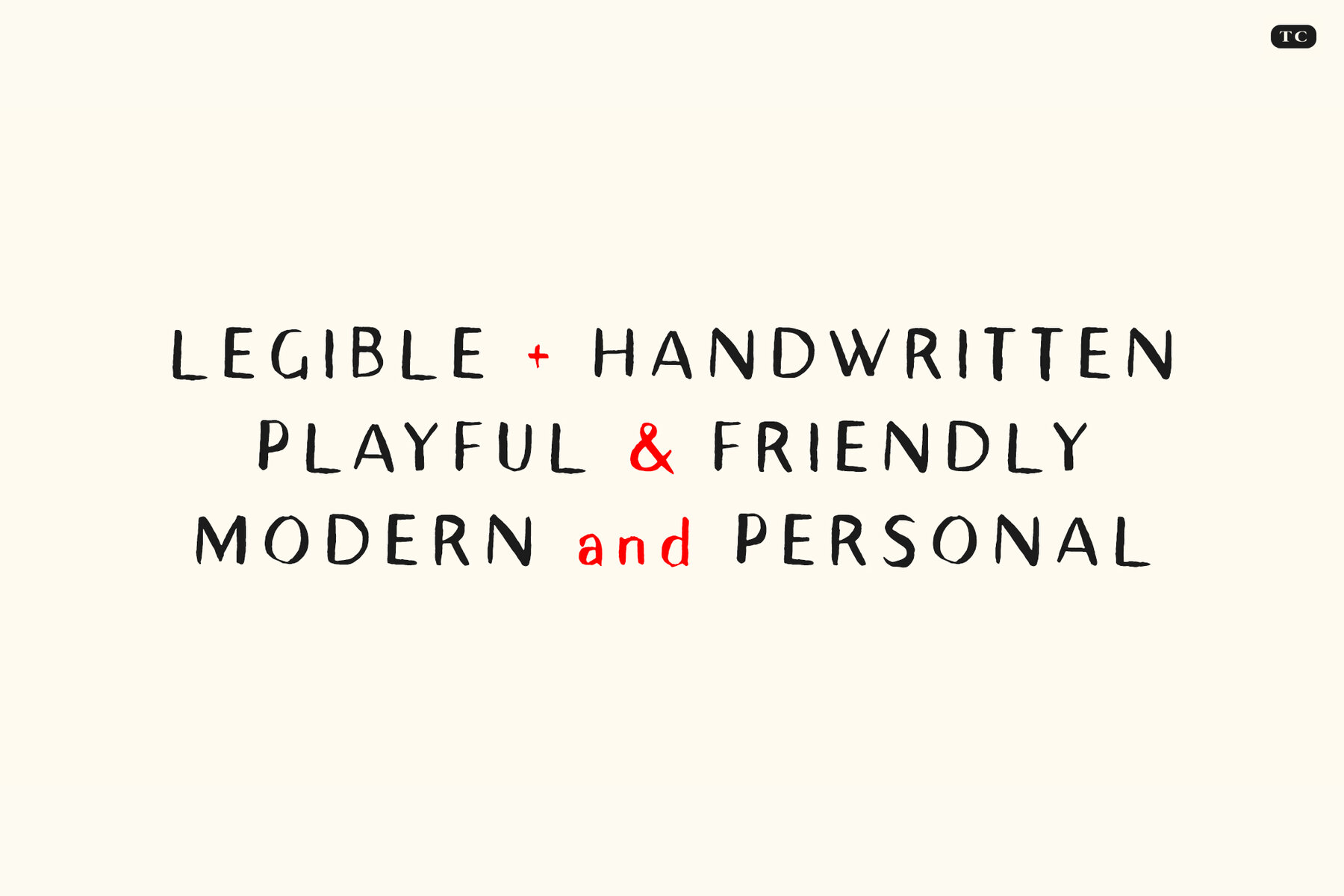 TC Avera Sans Brush 5