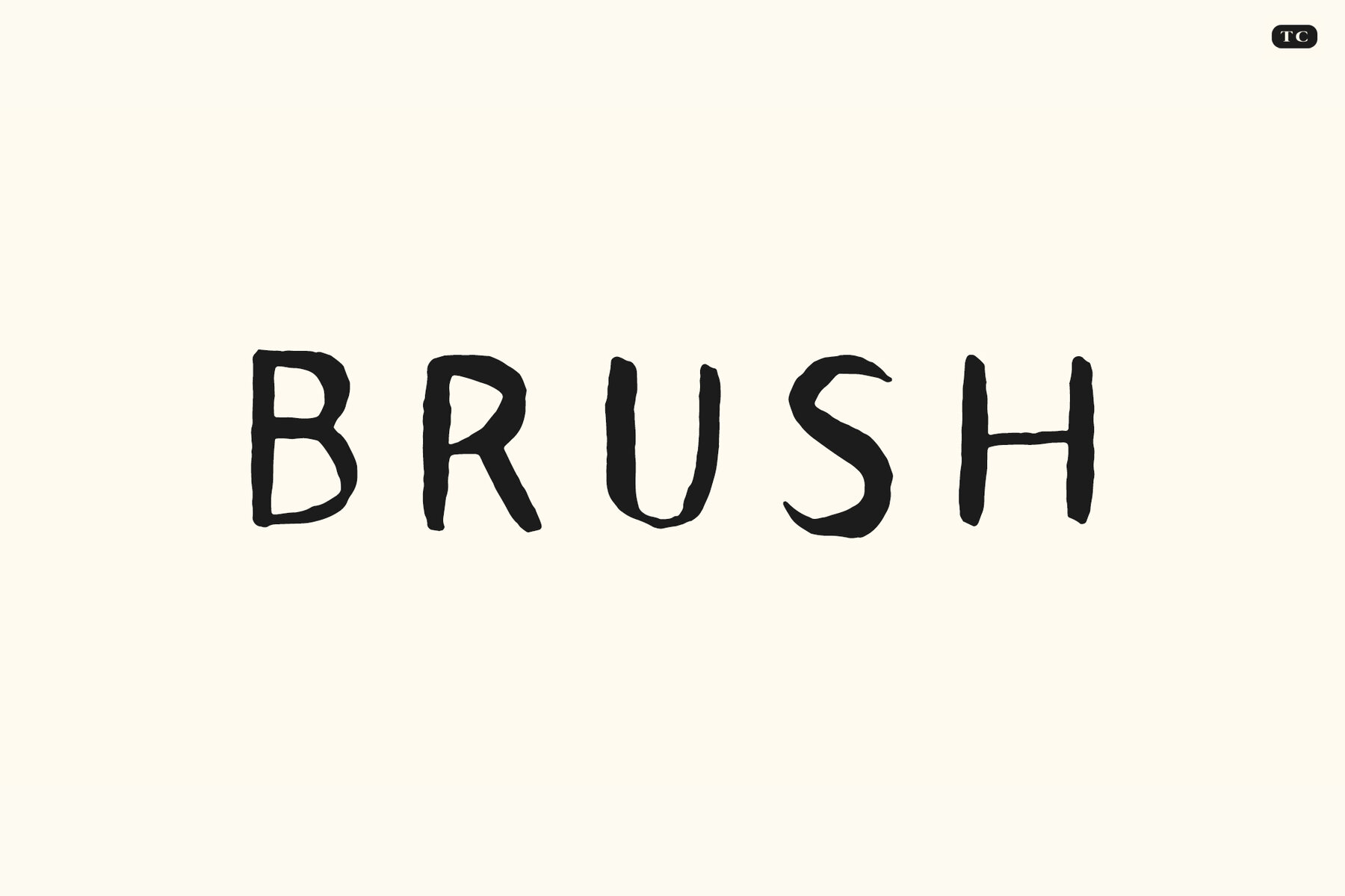 TC Avera Sans Brush 7