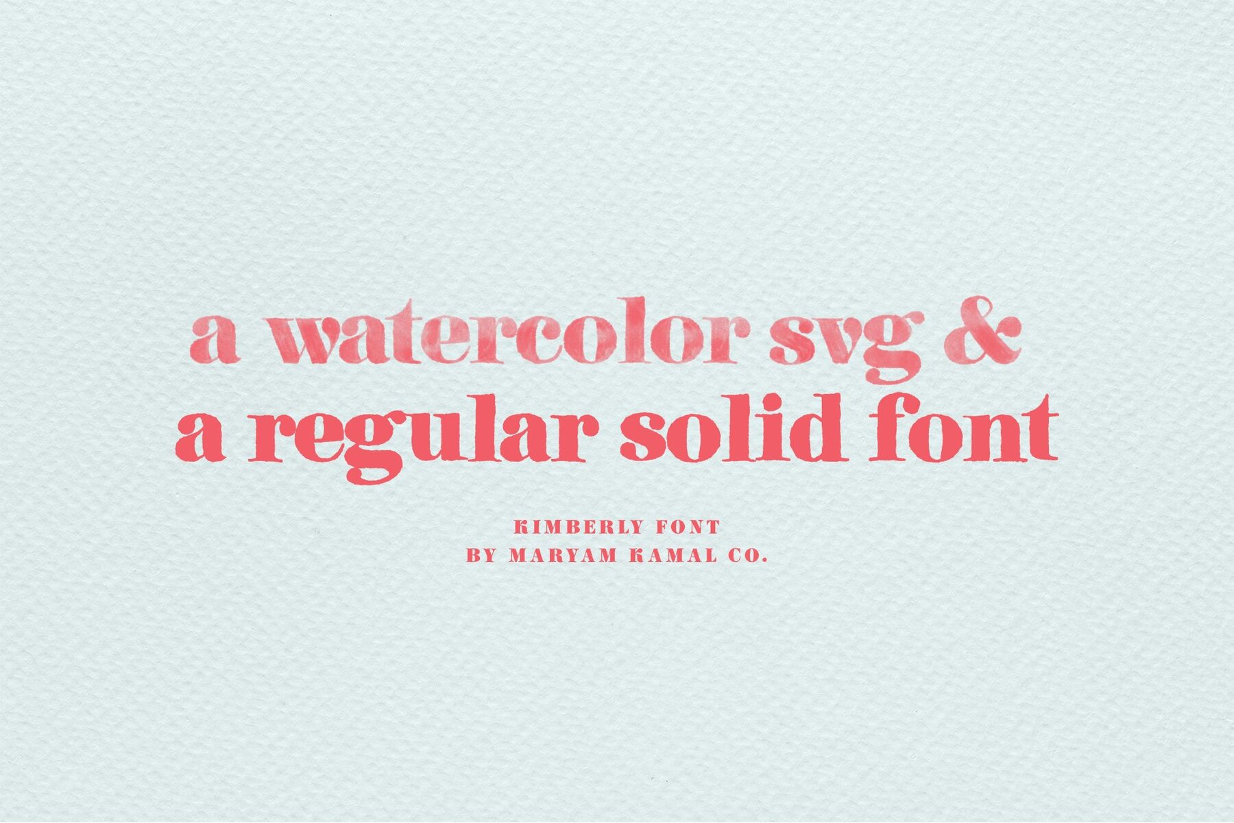 Kimberly Watercolor SVG 12