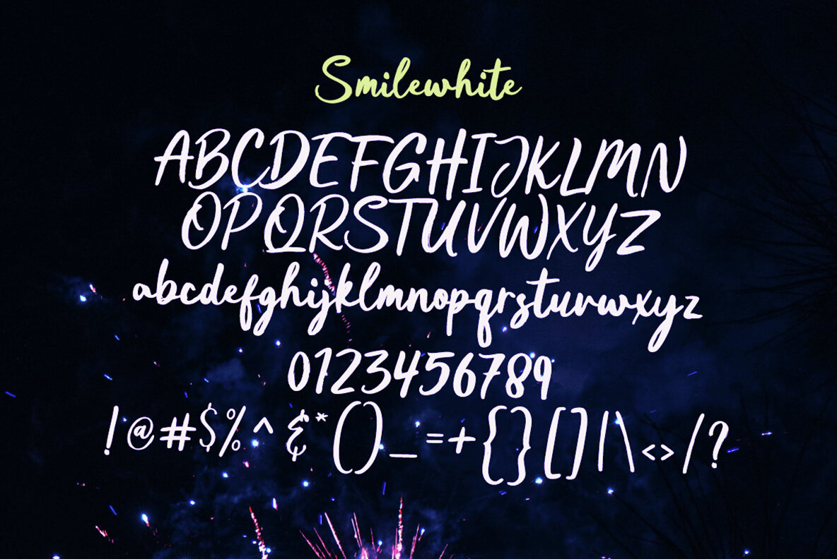 Smile White 9