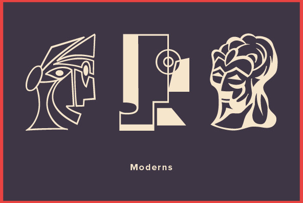 Design Font Moderns