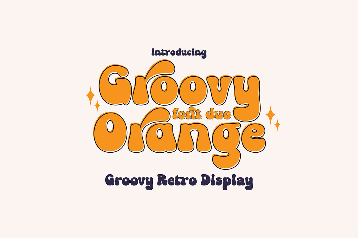 Groovy Orange 1