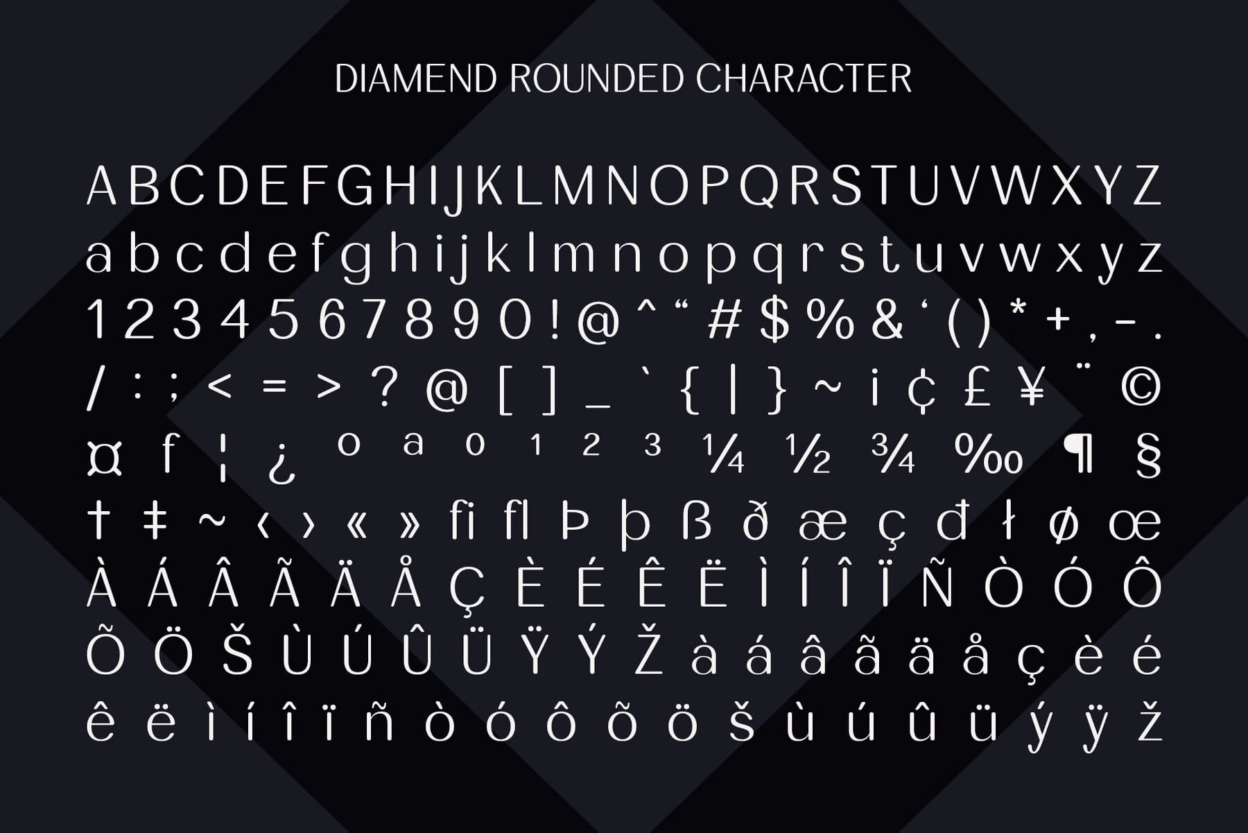 Diamend Rounded 8