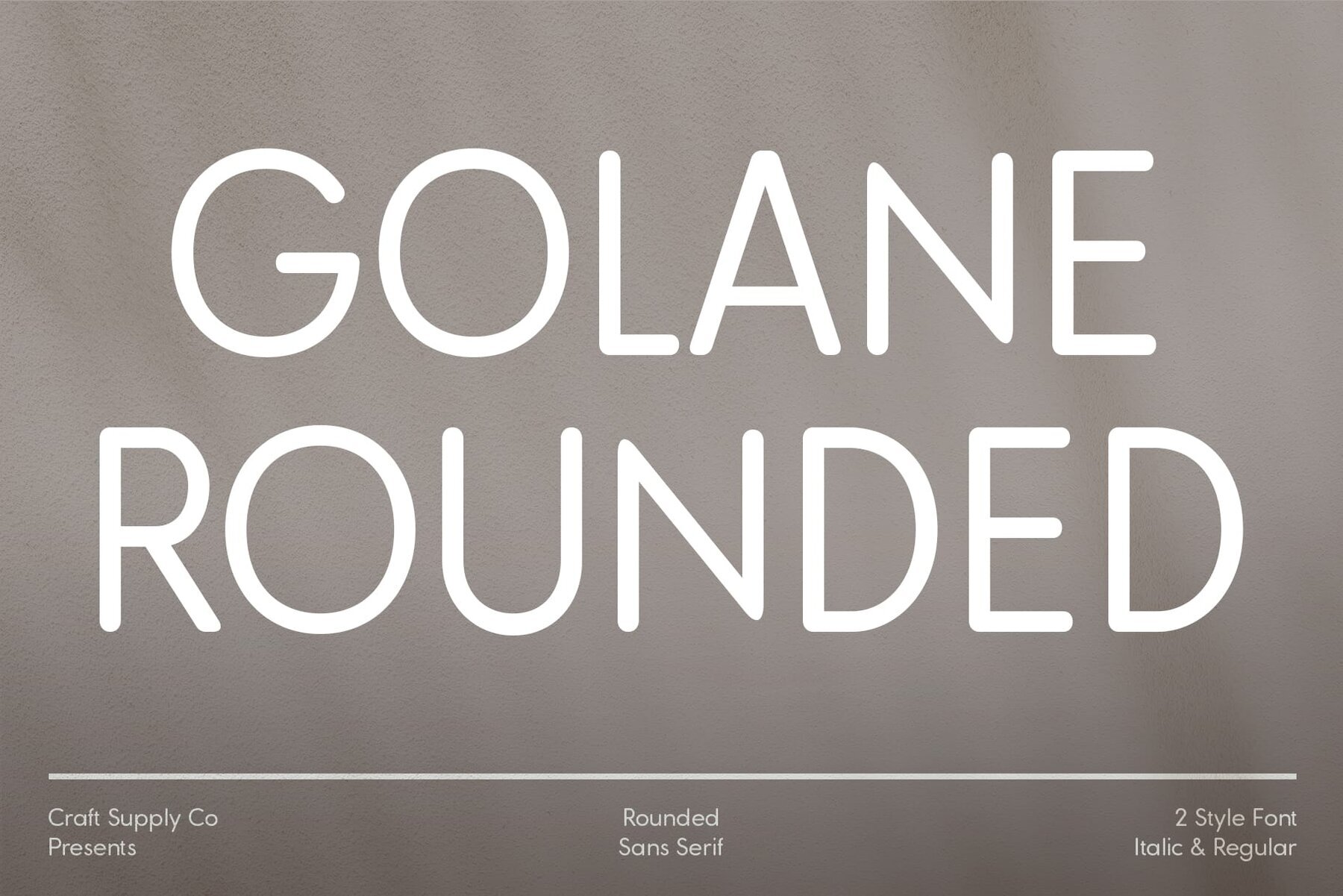 Golane Rounded 1