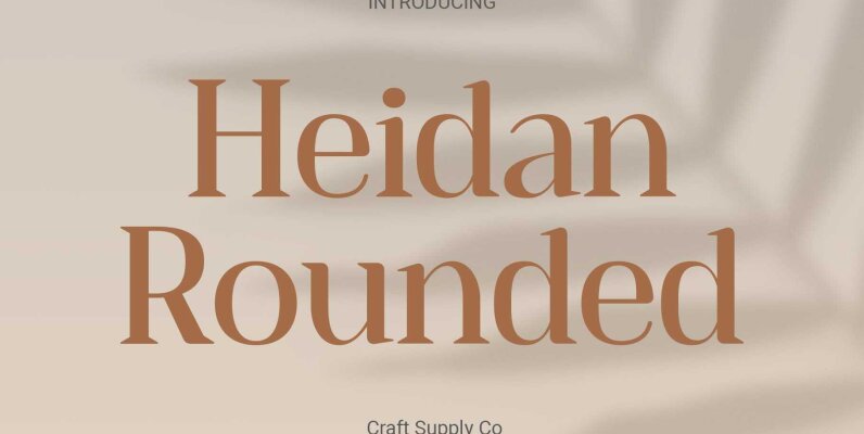 Heidan Rounded