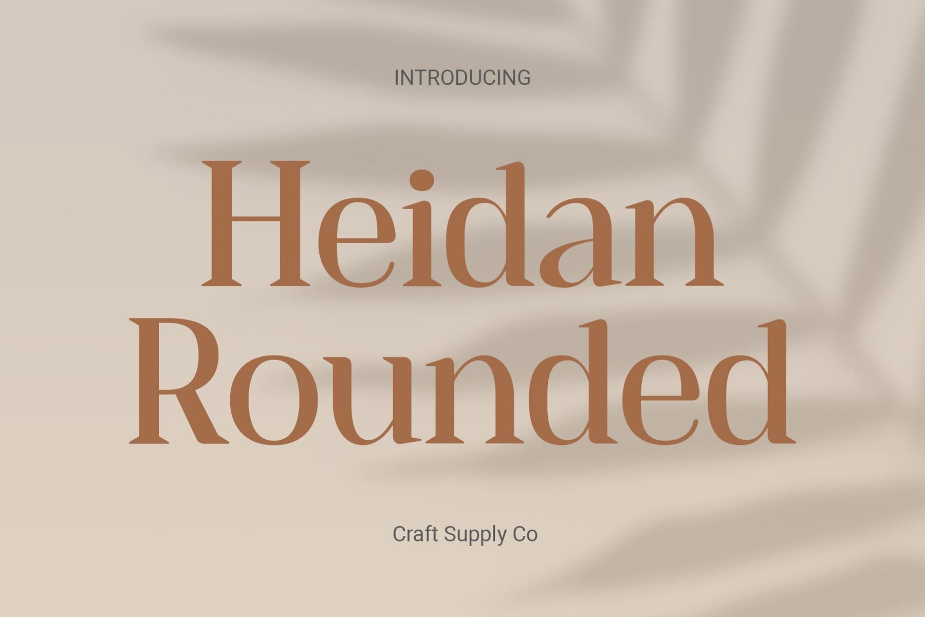 Heidan Rounded 1