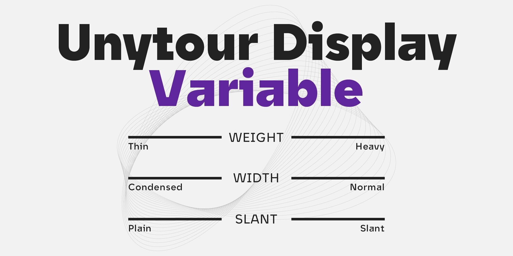 Unytour Display Variable 2