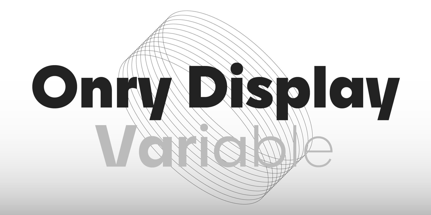 Onry Display Variable 1