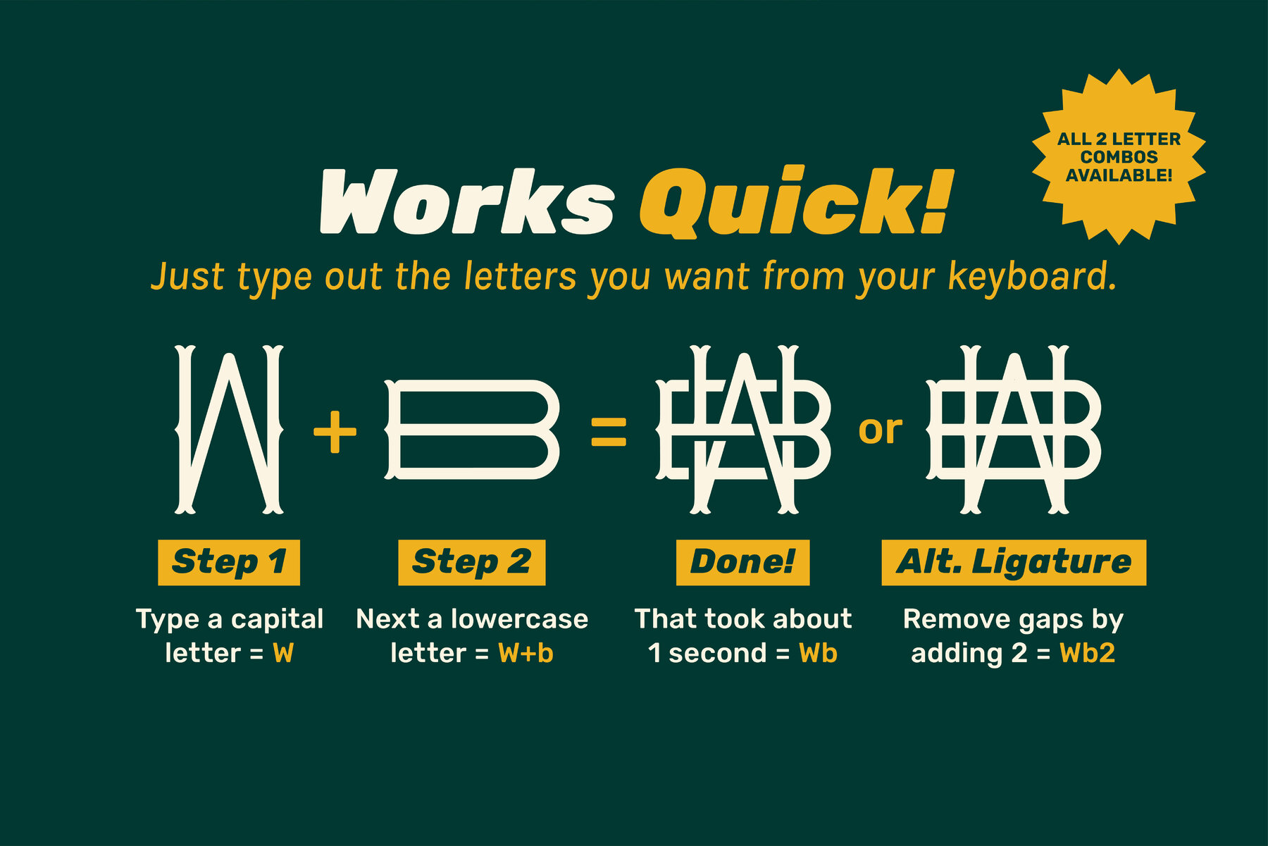 Champion Monograms Baseball 1 4