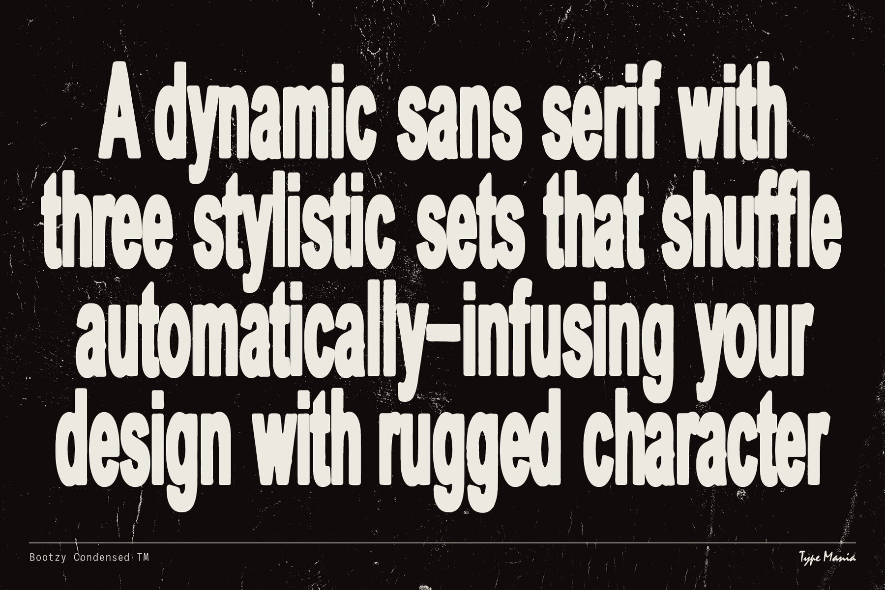 Bootzy Condensed TM 2