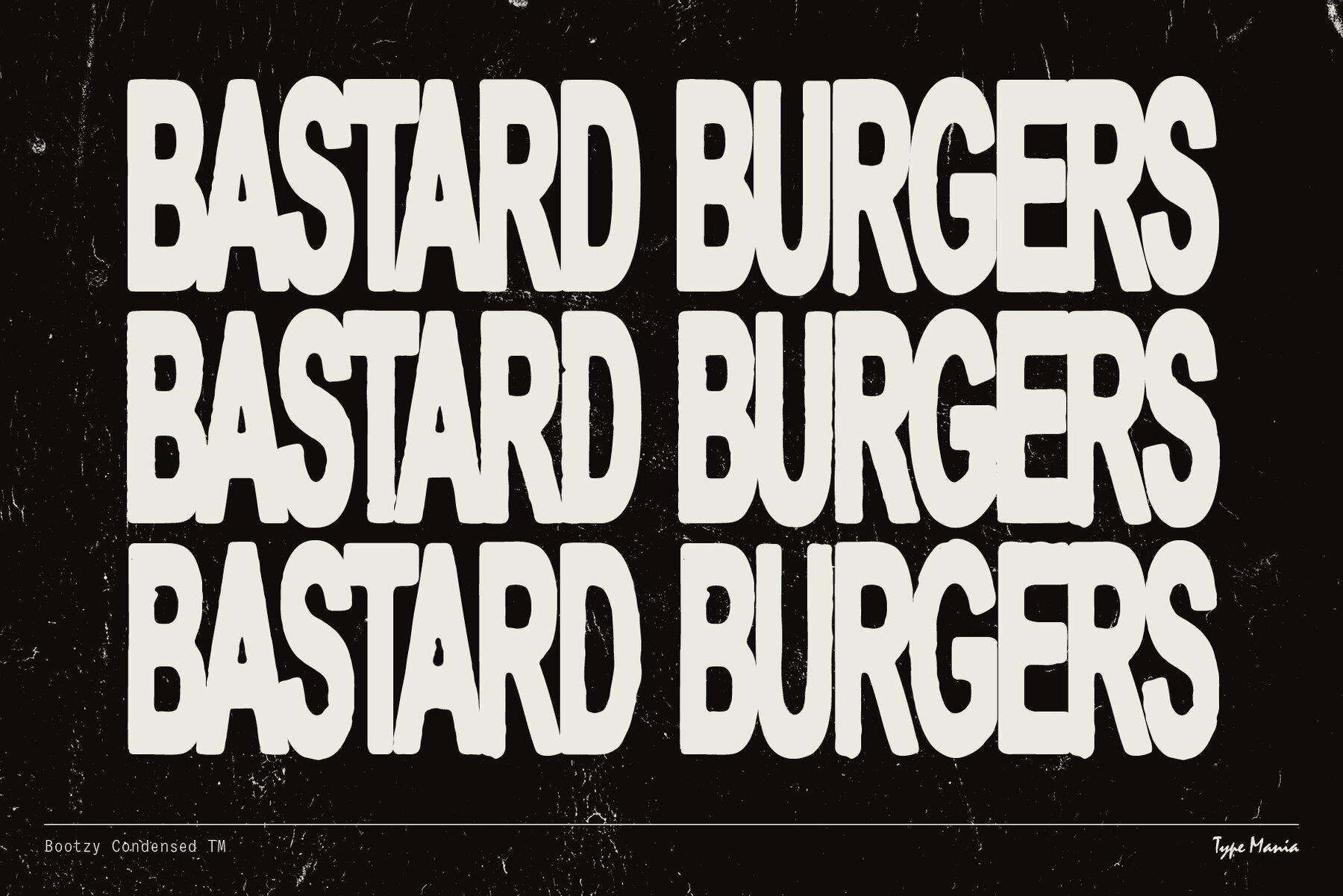 Bootzy Condensed TM 11