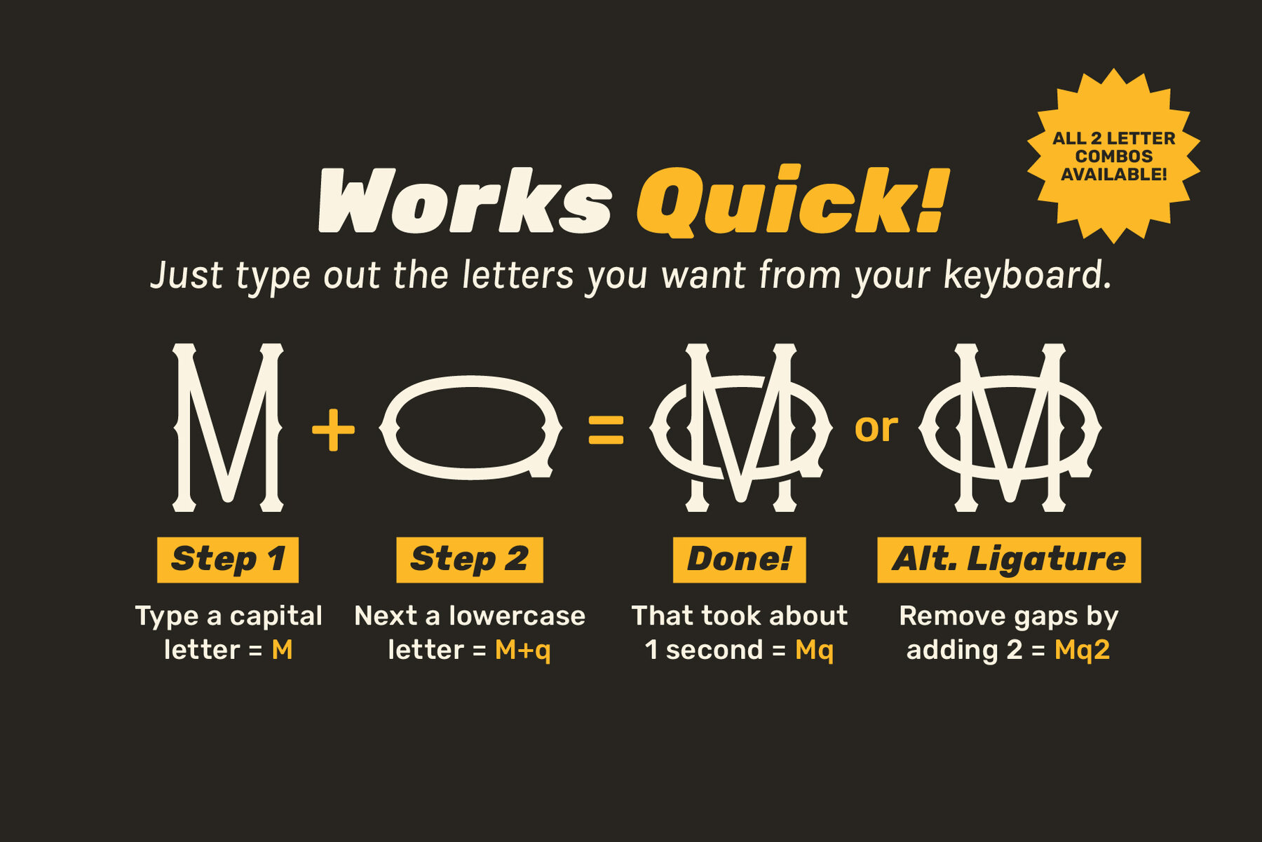 Champion Monograms Grand Slam Bundle 5