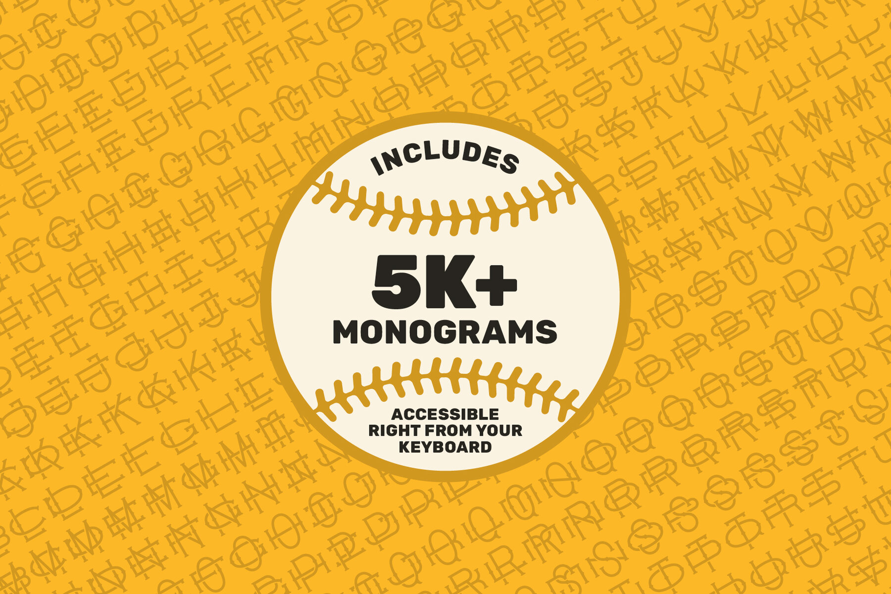 Champion Monograms Grand Slam Bundle 6