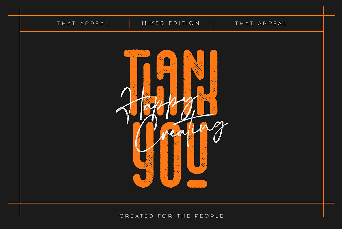 That Appeal inked edition 12