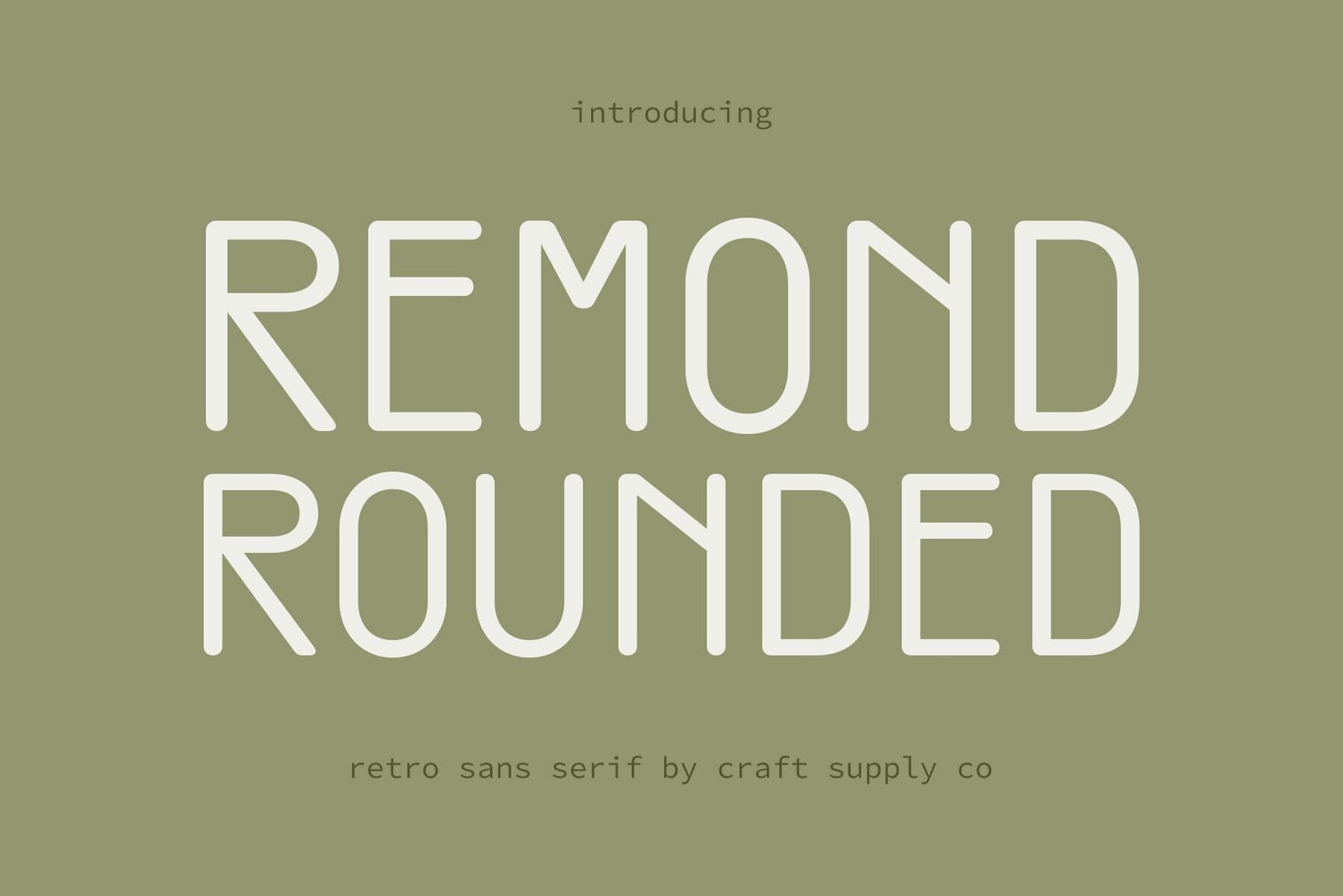 Remond Rounded 1