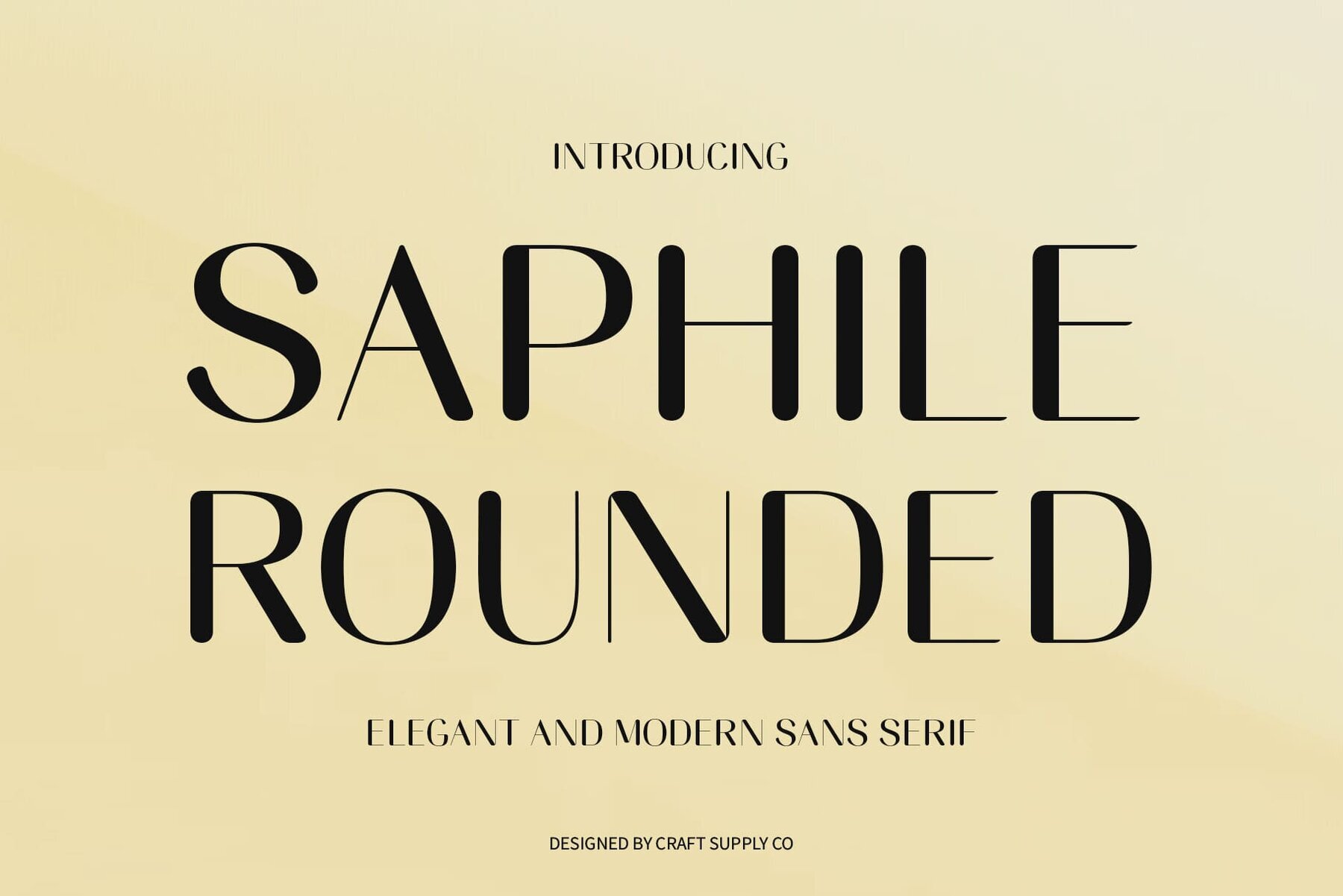 Saphile Rounded 1