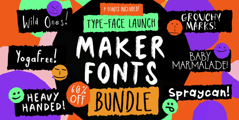 Maker Fonts Launch Bundle