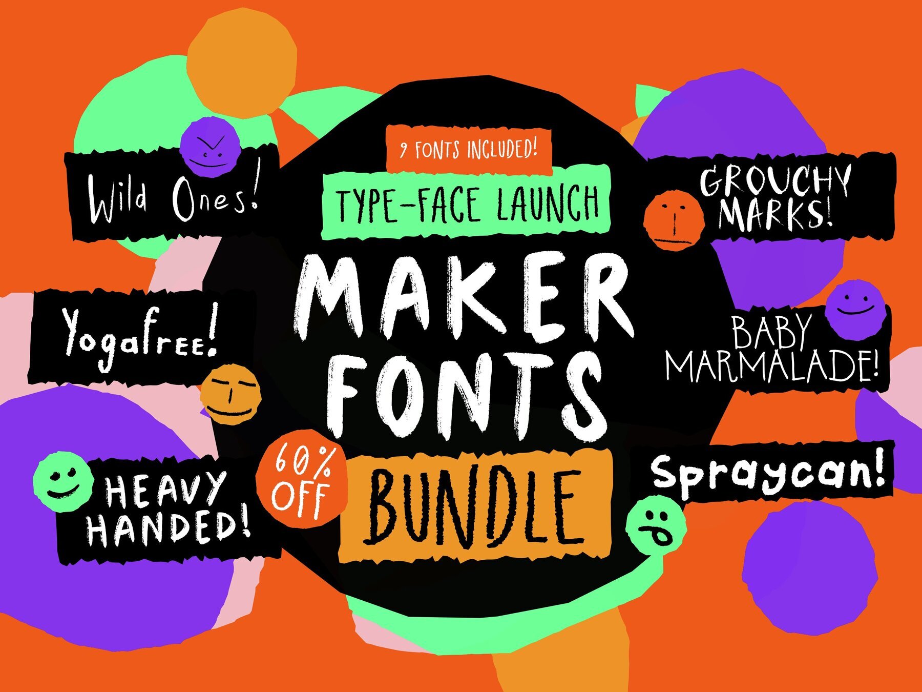 Maker Fonts Launch Bundle 1
